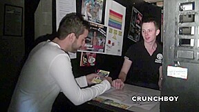 Morgan fucked the sexy bisex top twink Theo - CrunchBoy