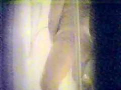 Mummy masturbating in shower