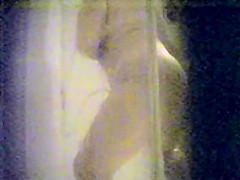 Mummy masturbating in shower