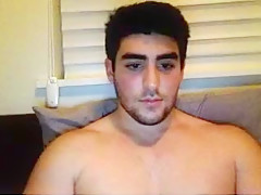 Muscle Str8 Boy With Huge Cock, Big Bubble Ass On Cam