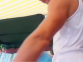 Muscle hunks whip it out at the sausagefest - ROBERT HILL