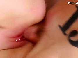 Muscular wresting TS creampies pierced pussy