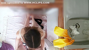 My Hot 18yr StepSis Anal Sex in the Kitchen