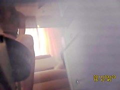 My lovely wife touches her tits wile watching porn