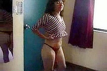 My wife stripping