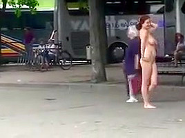 Naked in Erfurt
