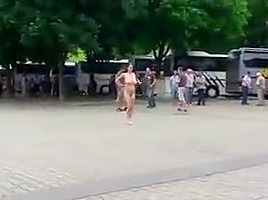 Naked in Erfurt