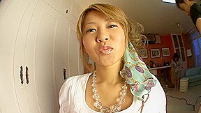 Nasty Hitomi Mano squirting from sex toys arousal