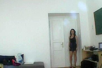Natural czech brunette lapdances