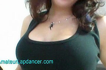 Natural czech brunette lapdances