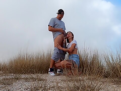 Naughty Tourists! Another Public Sex And Cum On A Rented Car!!!