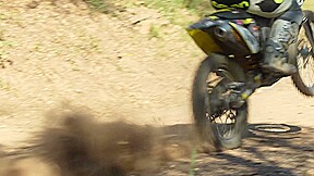 Naughty introduction to motocross!