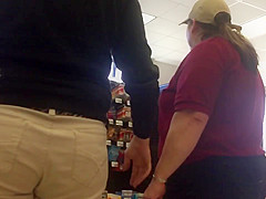 Nice white booty in khakis
