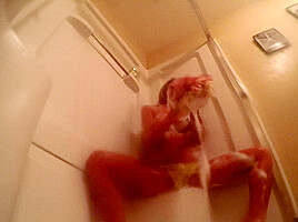 Nikki Hittiing The Shower ALT