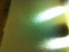 Nothing but legs in heeled shoes on toilet pissing movie