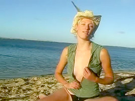 Nude Beach - Aussie Blond
