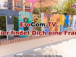 Offentlicher Squirt - Deutscher Agent Trifft Latina Milf Fur Masturbation