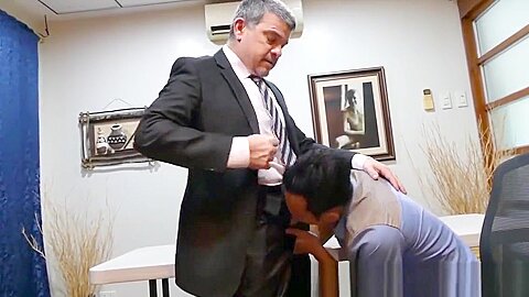 Office Step daddy banging filipino twink
