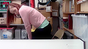 Officer makes april strip down to get her cavities well searched
