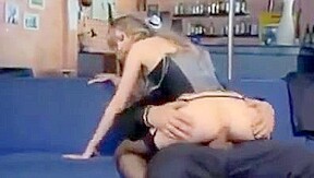 Old man fucks sexy blonde