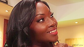 Osa Lovely In Kinky Ebony Milf Cheats On Her Silly Husband