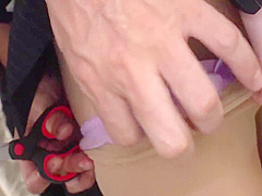 衣服潜り込みアンクル 鬼痴に服の中てしつこく責められ連続イキさせられる巨乳女過激な痴漢集団の欲望にままに犯される　 Part2 15 Min