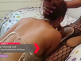 Pegging, Rimming And Sucking My Husband In Fishnet - Part 1 14 Min