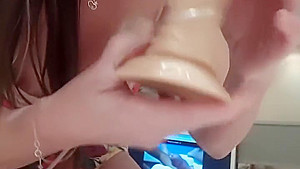 Penalopa Masturbates to Guy Raging Dick Pic!