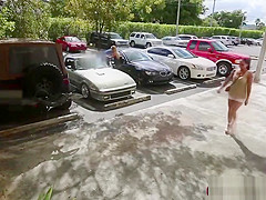 Petite and horny blonde gets hammered