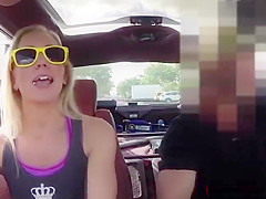 Petite and horny blonde gets hammered