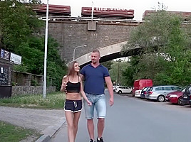 Petite teen 18+ roughfucked by maledom master