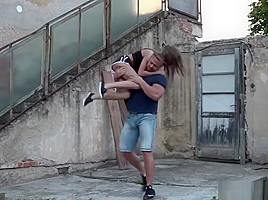 Petite teen 18+ roughfucked by maledom master