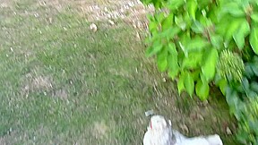 Philip Fucked Bareback By 2 Top Boys In The Garden And Creampied - HumliationAndSpanking