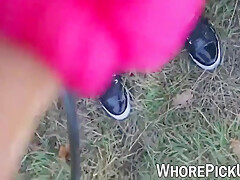 Picked Up Young Whore Fucked And Mouth Filled With Warm Jizz