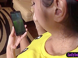 Pikachu Thai Ladyboy teen 18+ Cutie Yoyo Pov Blowjob And Hard Anal Pounding - Yoyo 3