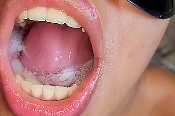 Pissing And Cumming Down My Slaves Throat Upside Down 2/2 (09/30/23)