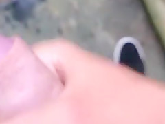 Pissing & jerking in the forest