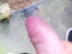 Pissing & jerking in the forest