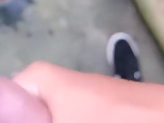 Pissing & jerking in the forest