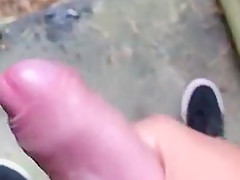 Pissing & jerking in the forest