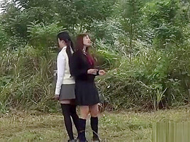 Pissing uniformed asian teens 18+