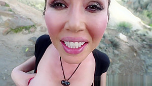 Pov asian cummy mouth