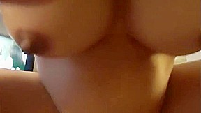 Pregnant amateur sucking cock