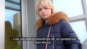 Public Agent Hot Blonde Gets A Mouthful Of Cum