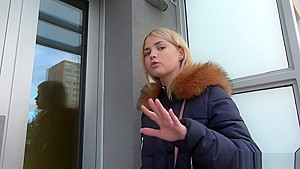 Public Agent Hot Blonde Gets A Mouthful Of Cum