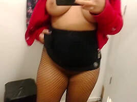 Public Masturbation At Dressing Room And Flashings Outdoor
