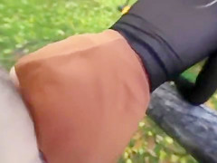 Public Suck N' Fuck - Outdoor Creampie