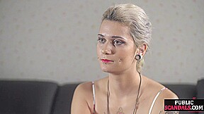 Public inked and pierced slut facesitted and fucked