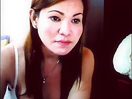 Real Filipina Hermaphrodite Skype Show 6
