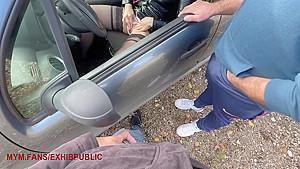Real Publix Sex, Amateur, Dogging In Car With